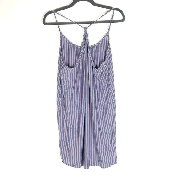 Urban Outfitters BDG Striped Mini Spaghetti Strap Slip Dress Size Medium - Picture 4 of 10